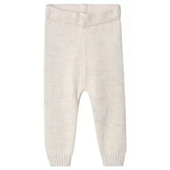 Knitted Baby Pants Cream