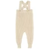 Knitted Overalls Ecru