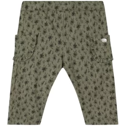 TARTINE ET CHOCOLAT Floral Baby Pants Khaki