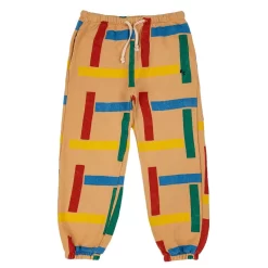 Bobo Choses Beacons Printed Sweatpants Curry