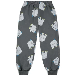 Bobo Choses Elephant Printed Sweatpants Dark Gray