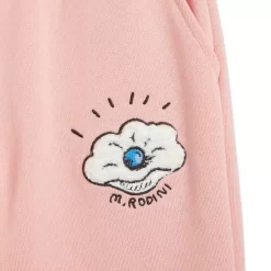 Mini Rodini GOTS Seashell Embroidered Sweatpants Pink -PETIT BATEAU Store 1024x1024 3980