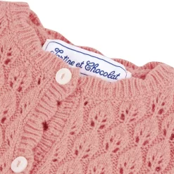 TARTINE ET CHOCOLAT Cardigan Pink -PETIT BATEAU Store 1024x1024 399