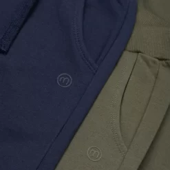 Minymo 2-Pack Sweatpants Olive Night -PETIT BATEAU Store 1024x1024 3998
