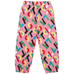 Stella McCartney Kids Branded Sweatpants Pink