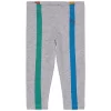 Bobo Choses Striped Leggings Gray