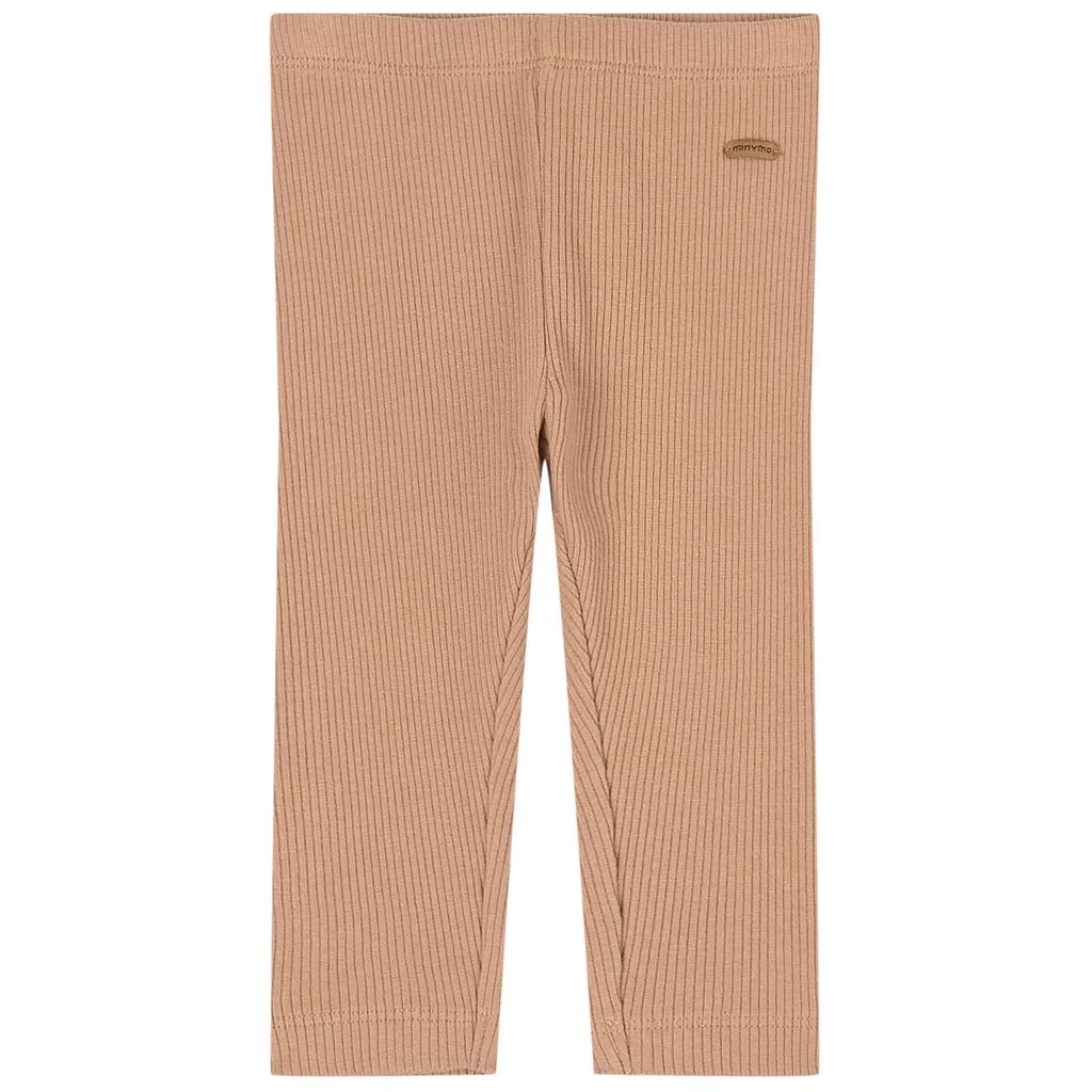 Minymo Rib Leggings Affogat 1 Minymo Rib Leggings Affogat