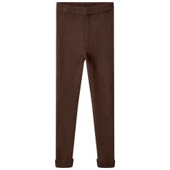 Benna Ribbed Leggings Chicory Coffee