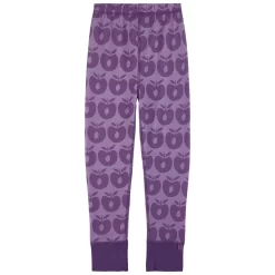 Småfolk Retro Apple Printed Leggings Purple