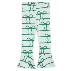 Mini Rodini GOTS Rope Printed Pants Green