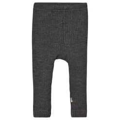 Joha Rib-Knit Leggings Dark Gray