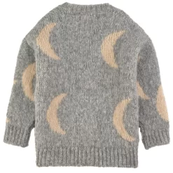 Bobo Choses Moon Printed Knit Cardigan Gray -PETIT BATEAU Store 1024x1024 419