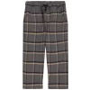 Ian Plaid Pants Gray