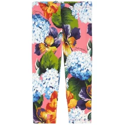 Dolce & Gabbana Floral Leggings Multicolor