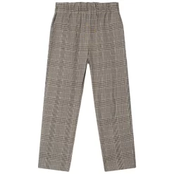 BONPOINT Fetiche Checked Pants Chocolate