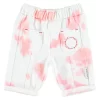 Pants With Tie-dye Effect Pink