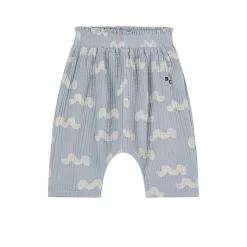 Bobo Choses Waves Printed Pants Light Blue