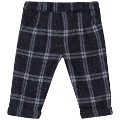 TARTINE ET CHOCOLAT Checked Pants Navy
