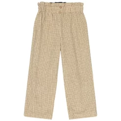 Checked Pants Wheat