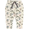 PETIT BATEAU Floral Baby Pants Avalanche/Multico