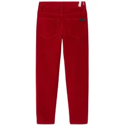 Jacadi Thym Corduroy Pants Rouge Rubis -PETIT BATEAU Store 1024x1024 4302