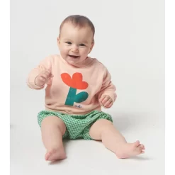 Bobo Choses Sweatshirt With Flower Print Light Pink -PETIT BATEAU Store 1024x1024 44