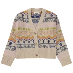 Molo Gilly Cardigan Peace Now Knit
