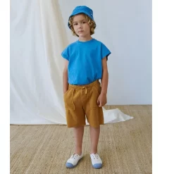 Tencel Shorts Brown -PETIT BATEAU Store 1024x1024 4501