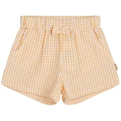 Hust & Claire Hannan Gingham Shorts Ochre