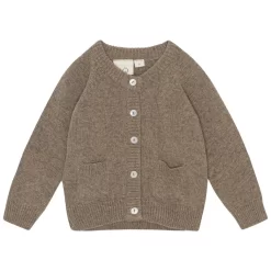 Juno Cardigan Taupe Melange