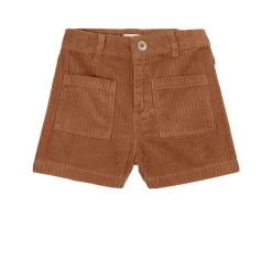CATIMINI Franca Corduroy Shorts Brown