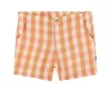 Gingham Shorts Papaya