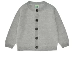 Baby Cardigan Gray Melange