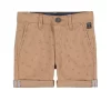 Ikks Printed Bermuda Shorts Brown
