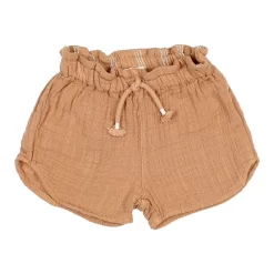 Muslin Shorts Caramel