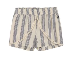 Ikks Striped Shorts White