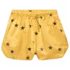 Silky Duck Bermuda Shorts Yellow Stars