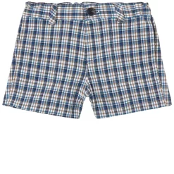 BONPOINT Checkered Shorts Blue