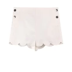 Jacadi Poplin Shorts White