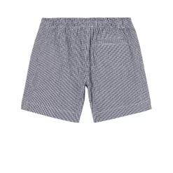 Il Gufo Gingham Chino Shorts Light-blue
