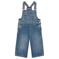 Pepe Jeans Light Wash Wide Leg Overalls