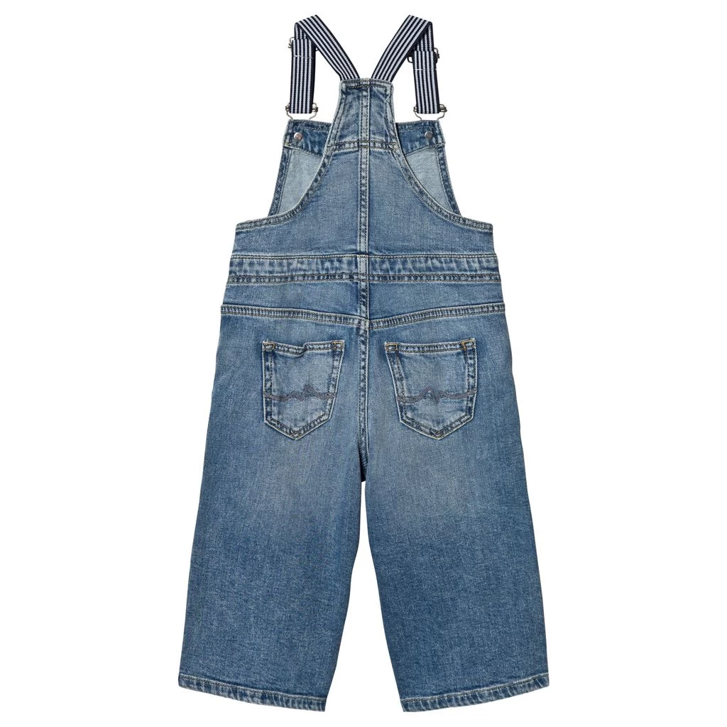 Pepe Jeans Light Wash Wide Leg Overalls 2 Pepe Jeans Light Wash Wide Leg Overalls - Image 2