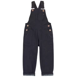 CATIMINI Denim Overalls Dark Blue