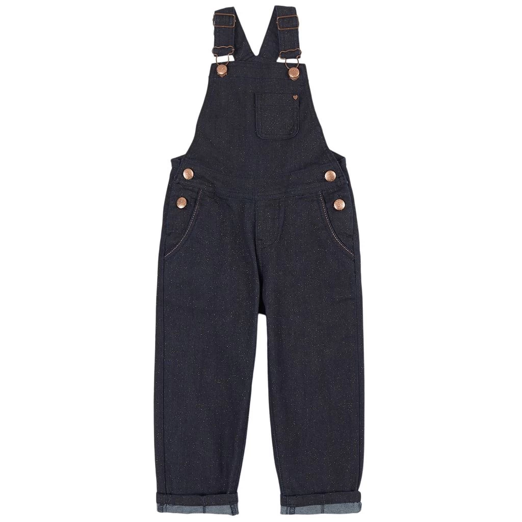 CATIMINI Denim Overalls Dark Blue 1 CATIMINI Denim Overalls Dark Blue