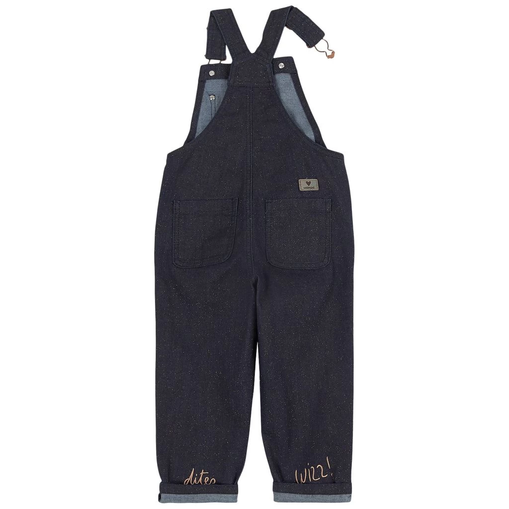 CATIMINI Denim Overalls Dark Blue 2 CATIMINI Denim Overalls Dark Blue - Image 2