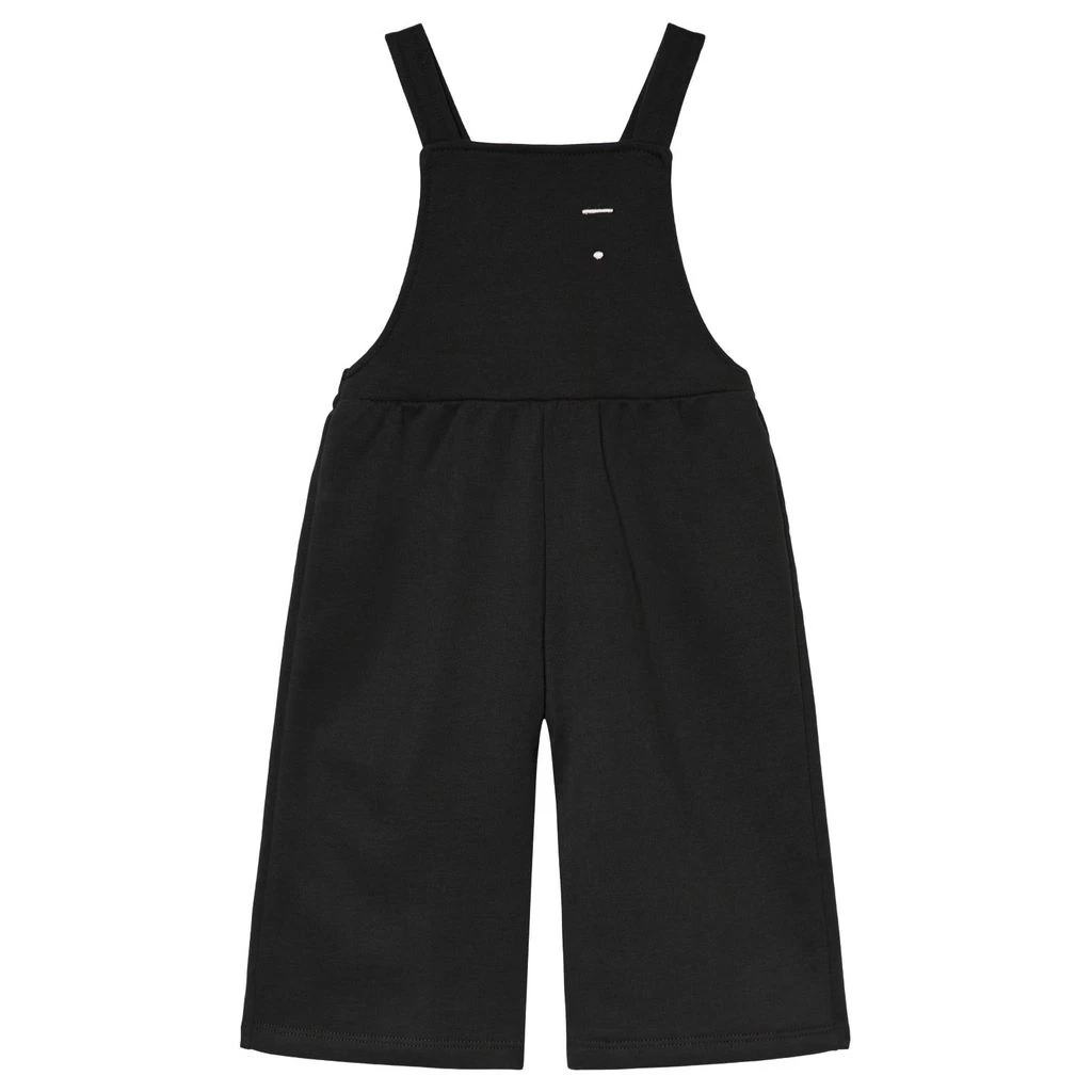 Pleated Overalls Nearly Black 1 Pleated Overalls Nearly Black