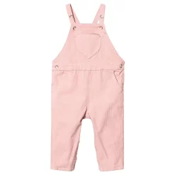 Bonton Heart Overalls Pink