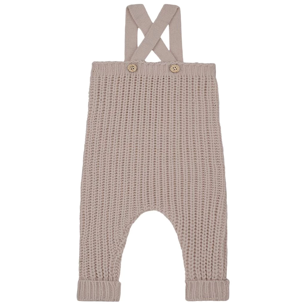Maud Knitted Overalls Nude 1 Maud Knitted Overalls Nude
