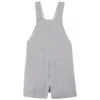 Overall Shorts Pale Blue