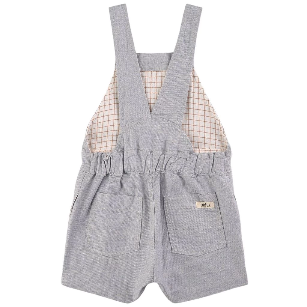 Overall Shorts Pale Blue 2 Overall Shorts Pale Blue - Image 2